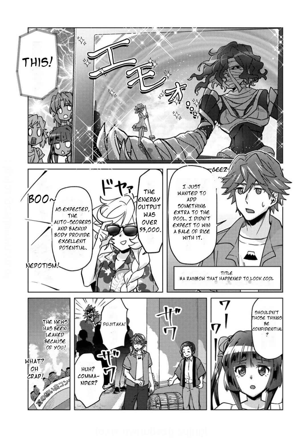 Senki Kanshoku Symphogear ~Shirabemeshi~ Chapter 43 - Page 18