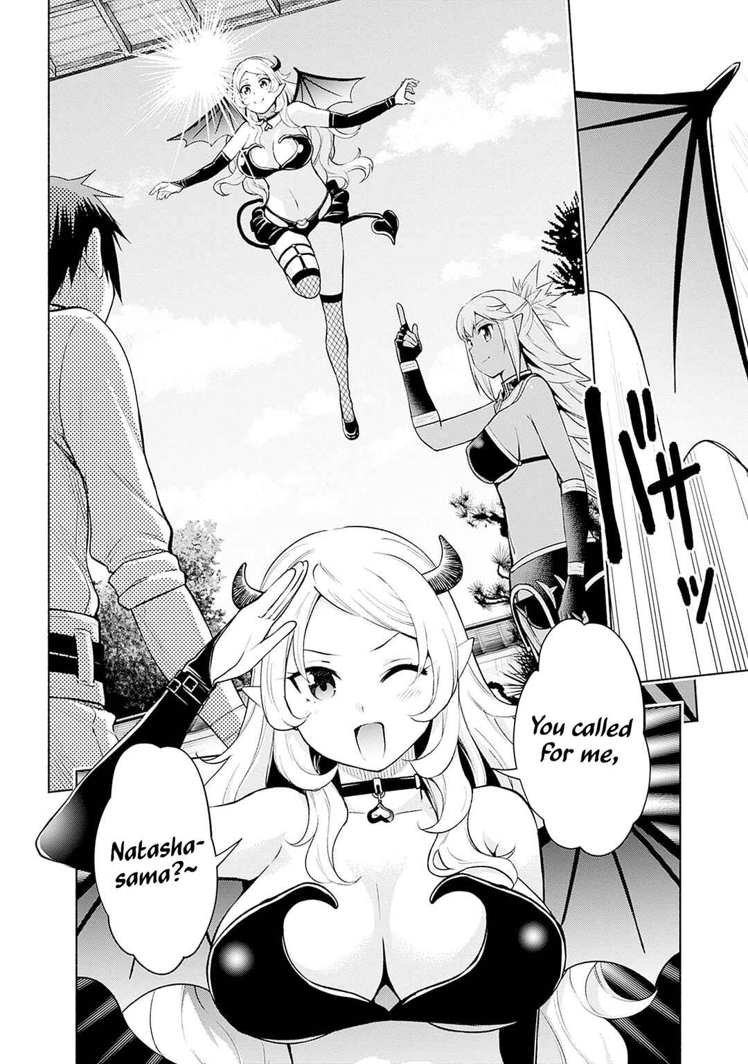 Eroge no Sekai de Slow Life ~Issho ni Isekai Teni shitekita Yarisaa no Daigakusei-tachi ni Tsuihou sareta node, Henkyou de Muteki ni Natte Shin no Heroine-tachi to Yoroshiku Yarimasu~ Chapter 29 - Page 10
