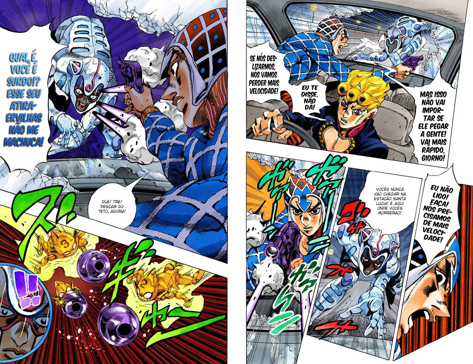 JoJo no Kimyou na Bouken: Part 5 - Ougon no Kaze Color-ban Chapter 71 - Page 3