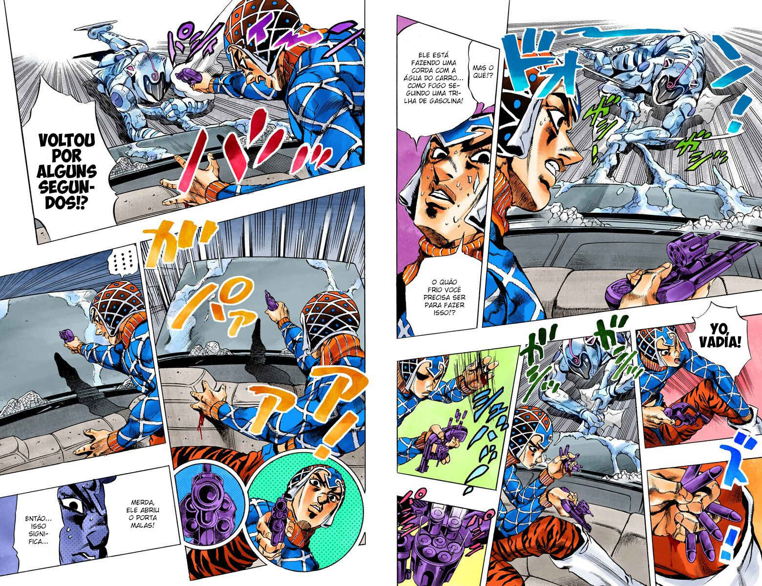 JoJo no Kimyou na Bouken: Part 5 - Ougon no Kaze Color-ban Chapter 71 - Page 6