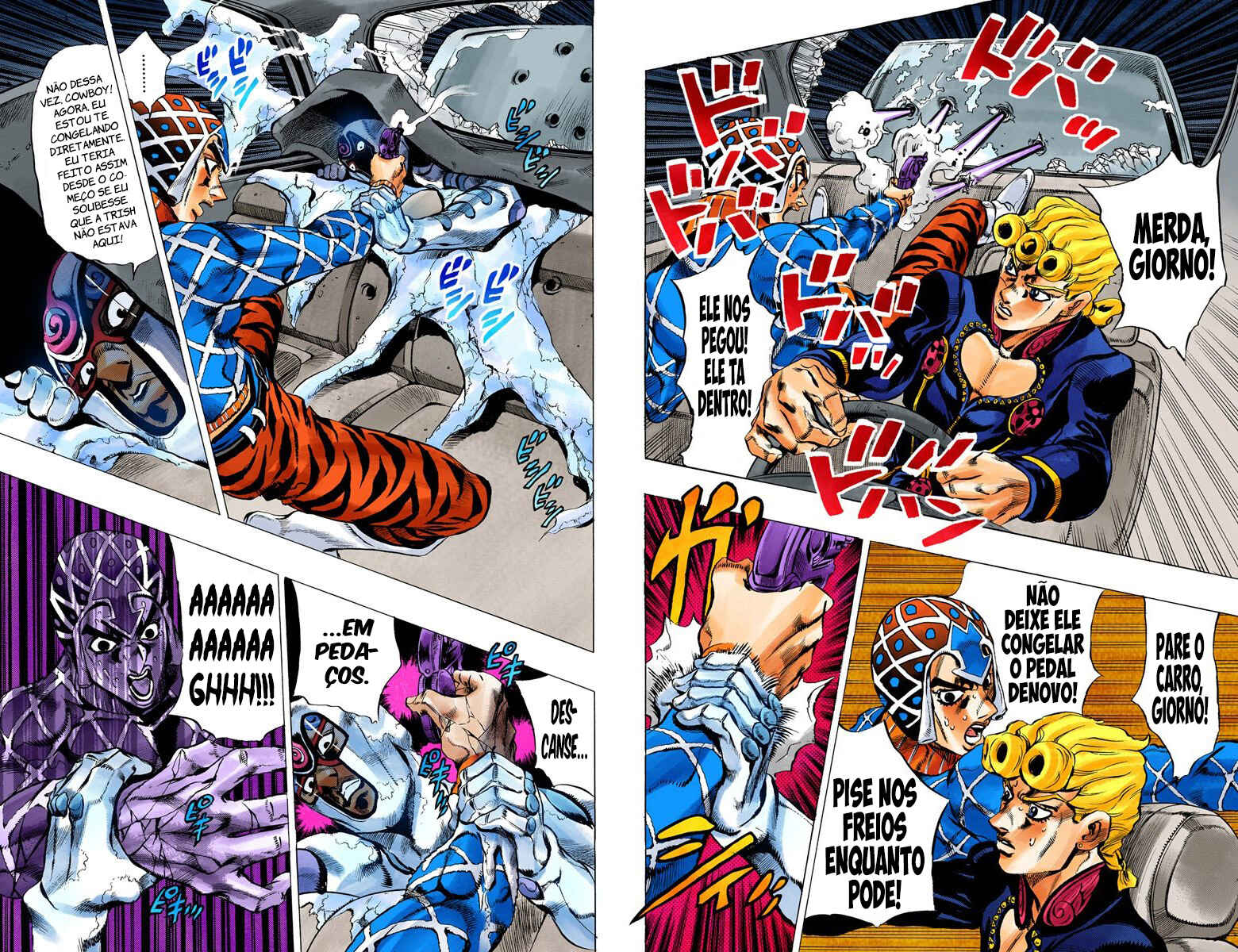JoJo no Kimyou na Bouken: Part 5 - Ougon no Kaze Color-ban Chapter 71 - Page 7