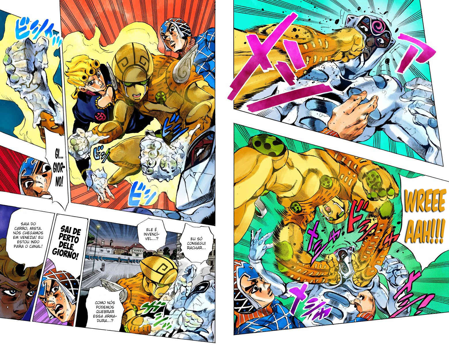 JoJo no Kimyou na Bouken: Part 5 - Ougon no Kaze Color-ban Chapter 71 - Page 8