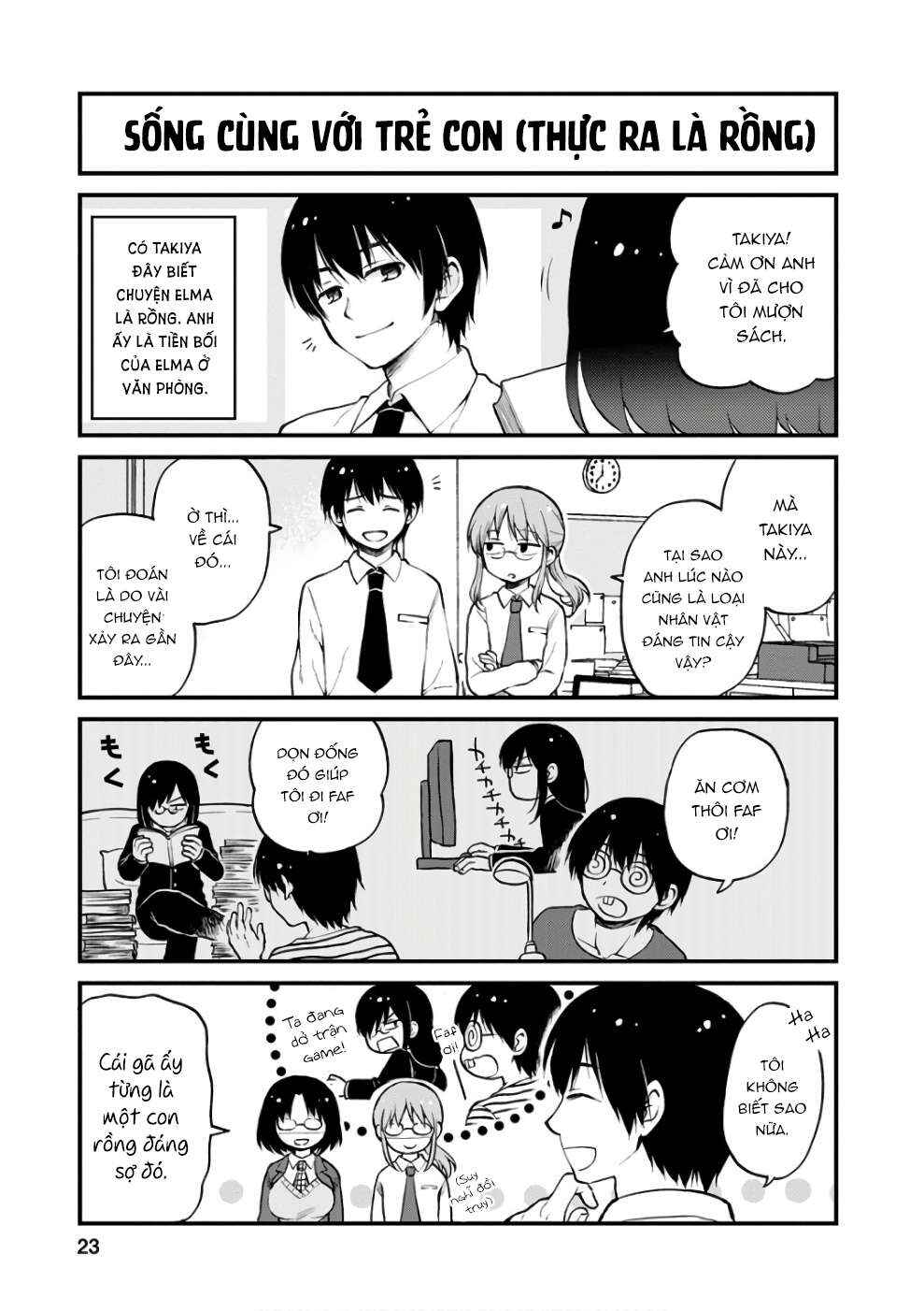 Kobayashi-san Chi no Maid Dragon - Elma OL Nikki Chapter 2 - Page 4