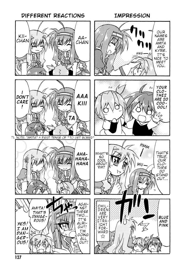 Mahou Shoujo Lyrical Nanoha A's Portable - The Gears of Destiny - Material Musume. Chapter 8.5 - Page 3