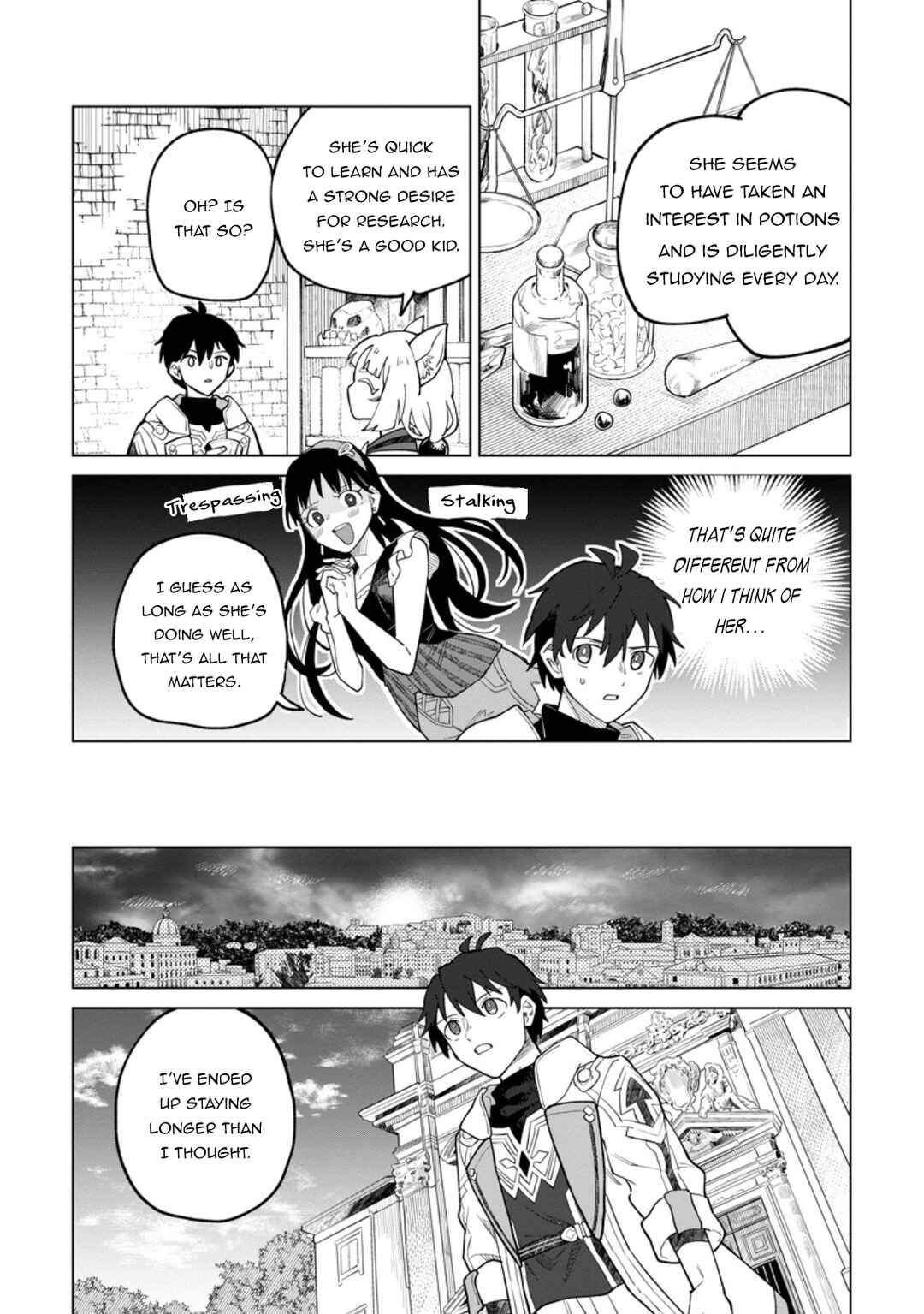 Yuusha Party wo Tsuihou Sareta Shiro Madoushi, S-Rank Boukensha ni Hirowareru: Kono Shiro Madoushi ga Kikakugai Sugiru Chapter 41.2 - Page 3