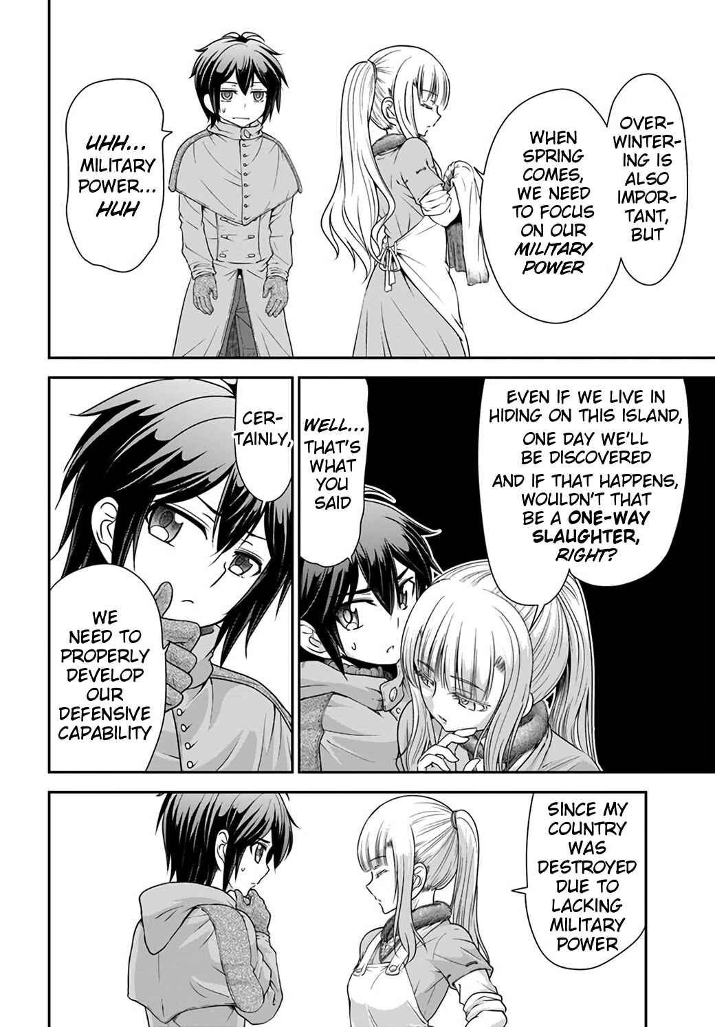 Tenohira Kaitaku Mura de Isekai Kenkokuki ~Fueteku Yome-tachi to Nonbiri Mujintou Life~ Chapter 24 - Page 12