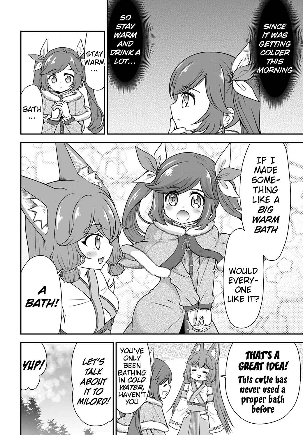 Tenohira Kaitaku Mura de Isekai Kenkokuki ~Fueteku Yome-tachi to Nonbiri Mujintou Life~ Chapter 24 - Page 24