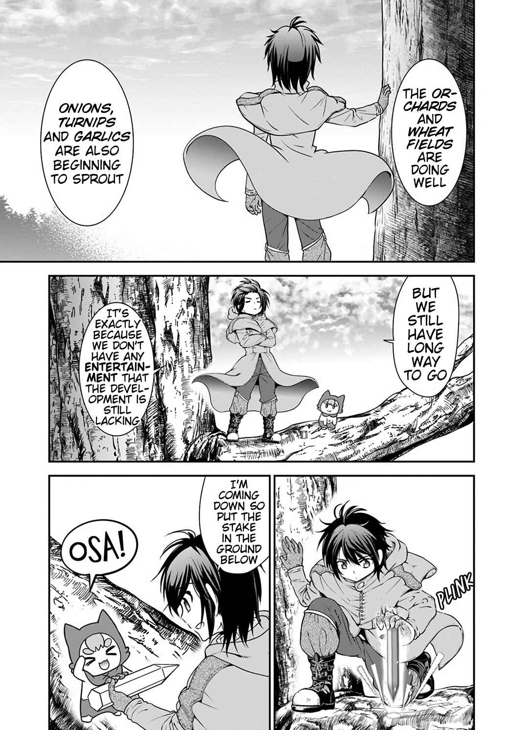 Tenohira Kaitaku Mura de Isekai Kenkokuki ~Fueteku Yome-tachi to Nonbiri Mujintou Life~ Chapter 24 - Page 3
