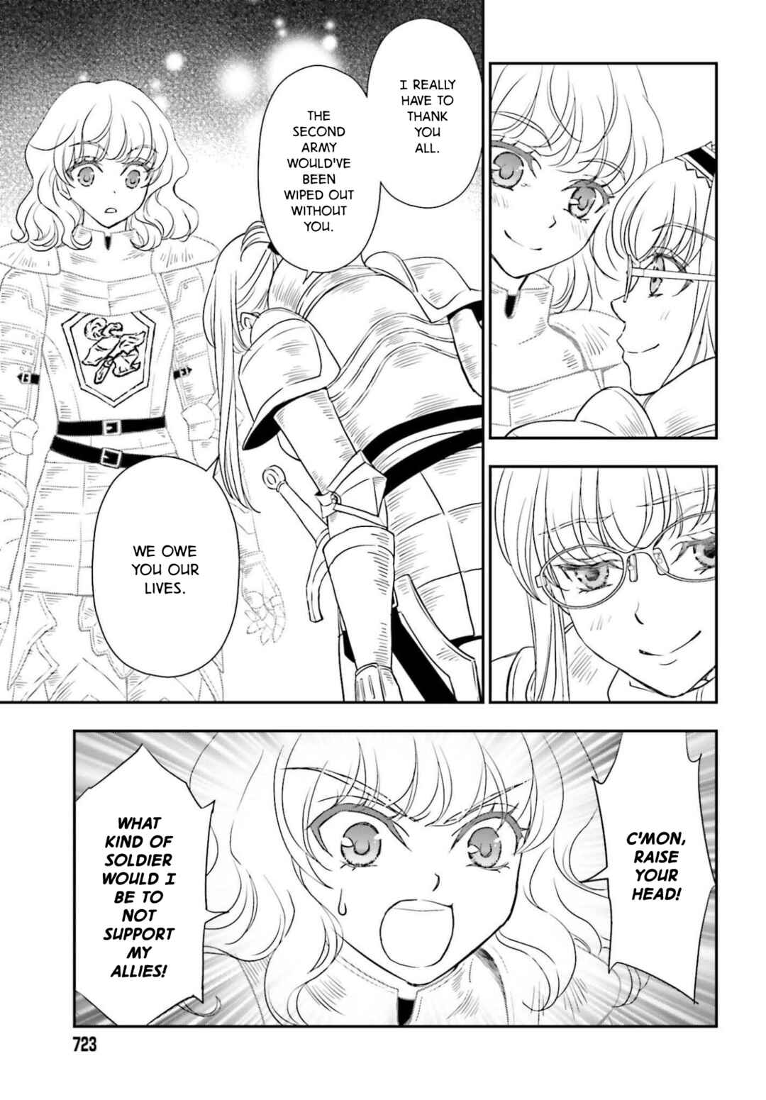 Shinigami ni Sodaterareta Shoujo wa Shikkoku no Tsurugi o Mune ni Idaku Chapter 55.1 - Page 5
