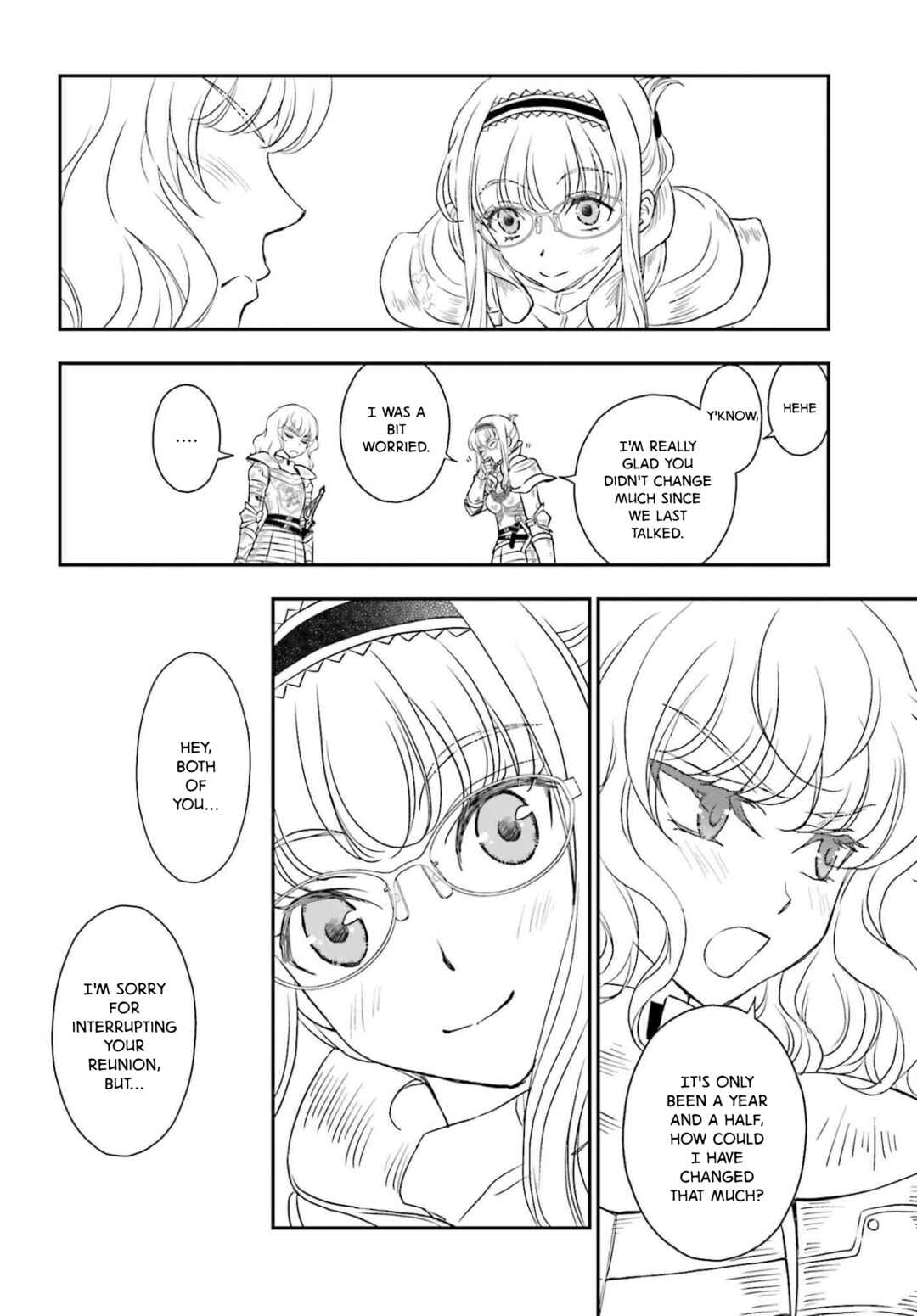 Shinigami ni Sodaterareta Shoujo wa Shikkoku no Tsurugi o Mune ni Idaku Chapter 55.1 - Page 6
