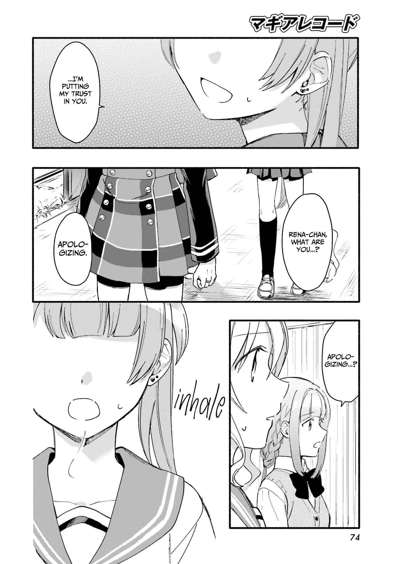 Magia Record - Mahou Shoujo Madoka☆Magica Gaiden Chapter 9 - Page 12