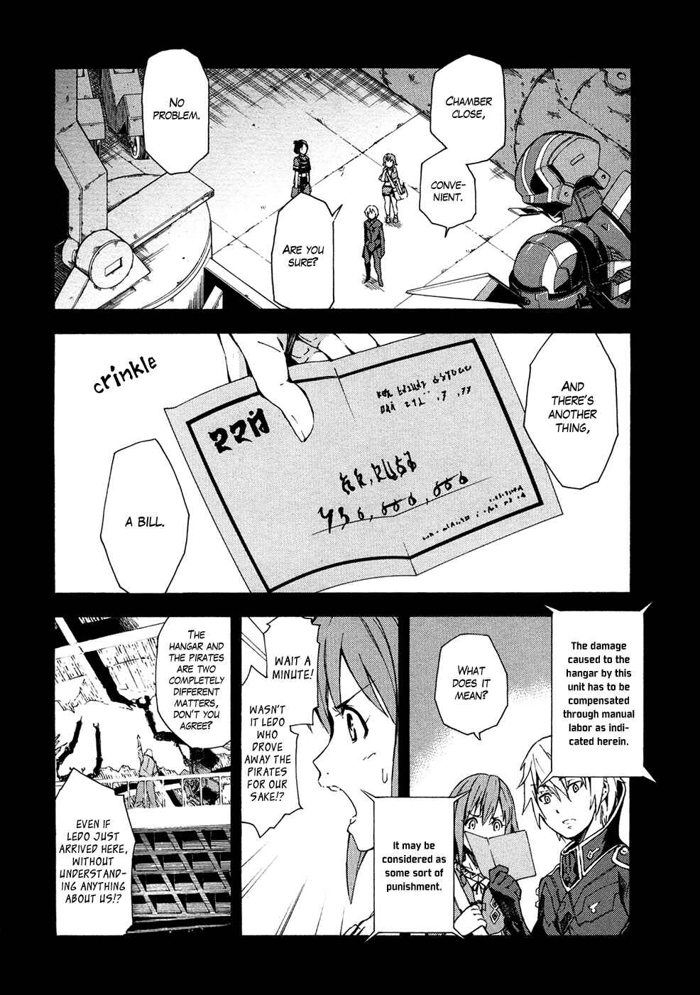 Suisei no Gargantia Chapter 5 - Page 12