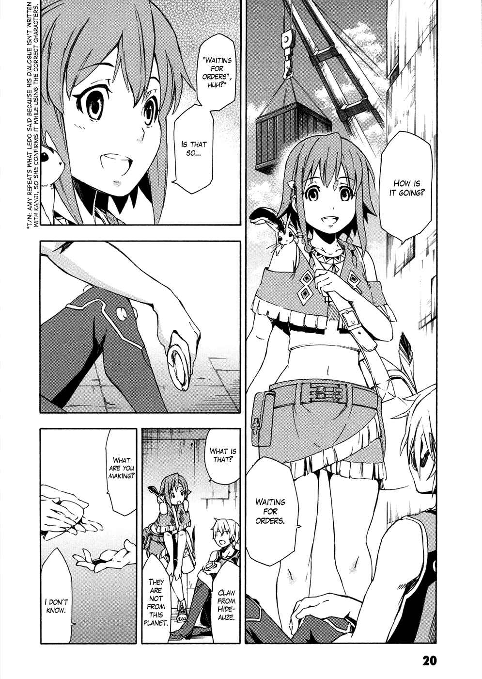 Suisei no Gargantia Chapter 5 - Page 22