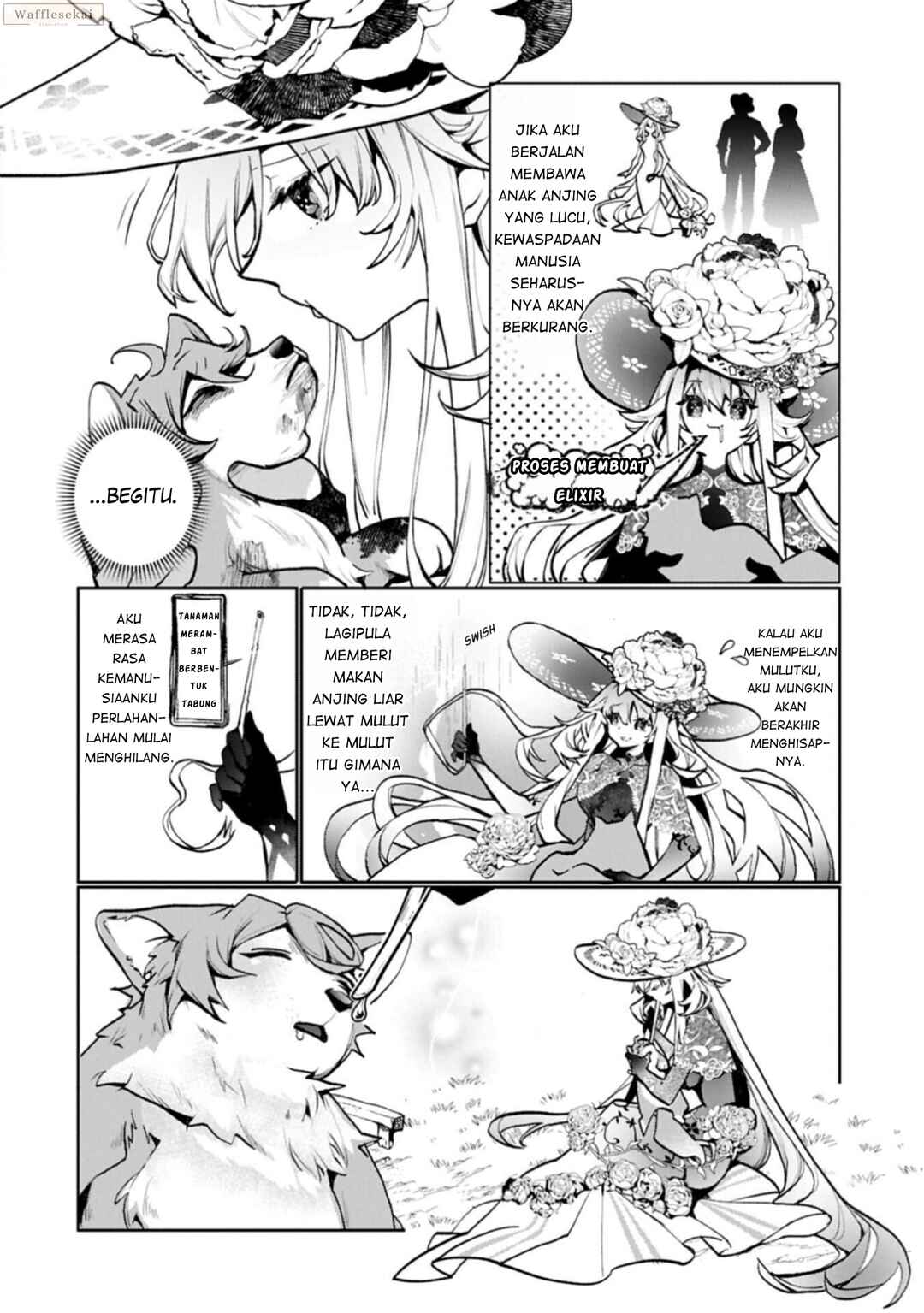 Mandragora tte Baretara Toubatsu desu ka?: Hana no Majo no Hohoemi wa Kanchigai no Tane o Maku Chapter 3.1 - Page 4