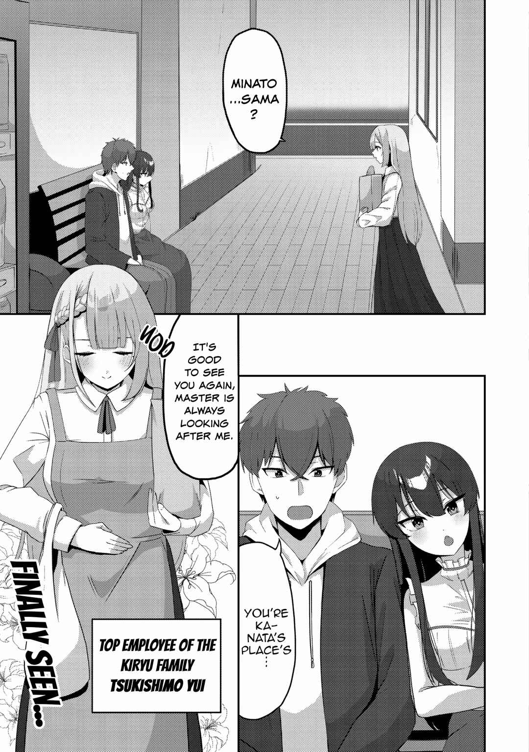 Kurokami Seiso no Reikoku Bishoujo wo Tasuketara, Ore to Futarikiri no Toki dake Dereru You ni Natta Ken Chapter 7 - Page 1