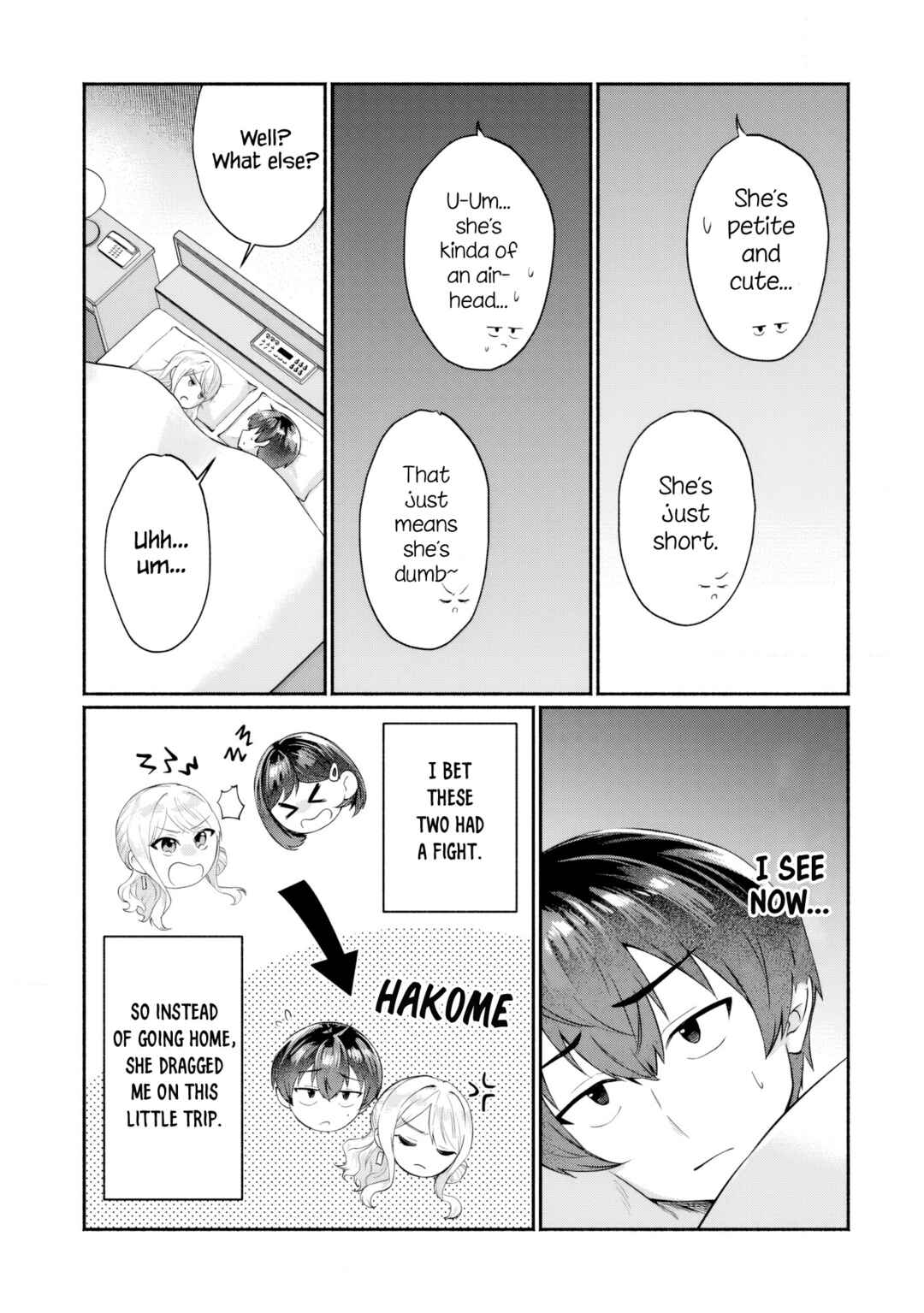 Douyara Ore wa Imadoki Gal na Toshiue Osananajimi kara Gekiomo Kanjou wo Mukerareteiru Rashii Chapter 4 - Page 17