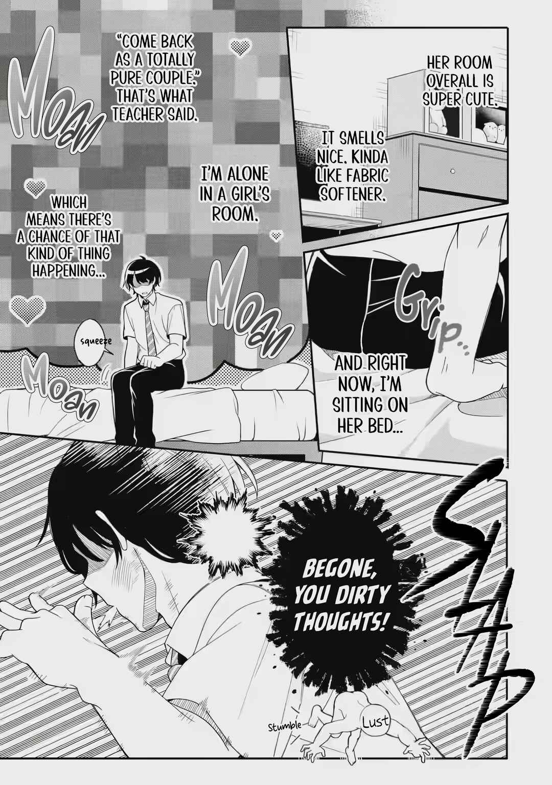 Muboubi Kawaii Pajama Sugata no Bishoujo to Heya de Futarikiri Chapter 2.2 - Page 5