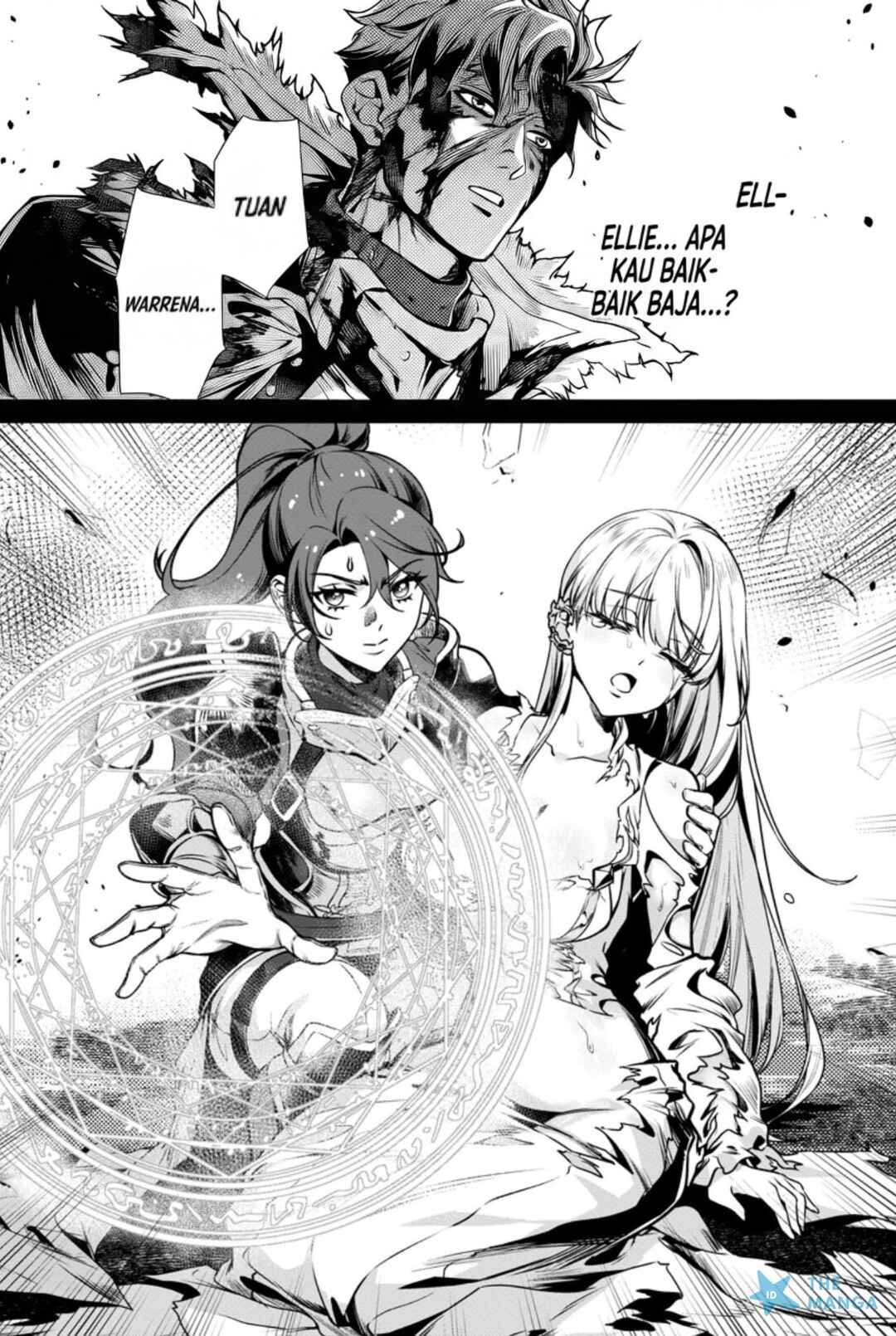 Netorare Tsuihousareta Saikyou Kishi Danchou no Ossan, Katainaka de Eiyuu ni Matsuriagerareru Chapter 5.3 - Page 2