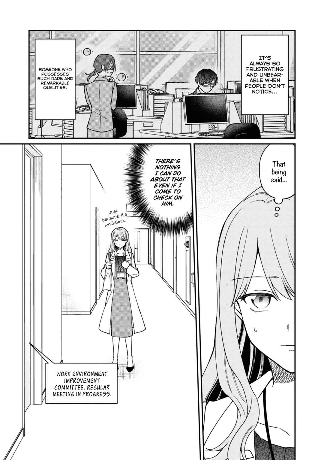 Kuuki ga "Yomeru" Shinnyuu Shain to Buaisou na Senpai Chapter 49 - Page 4
