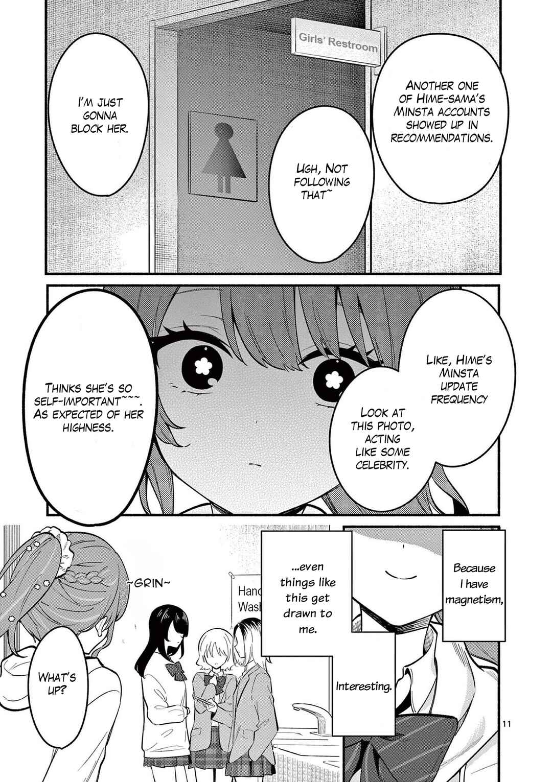Shiotaiou no Sato-san ga Ore ni dake Amai Chapter 81 - Page 11
