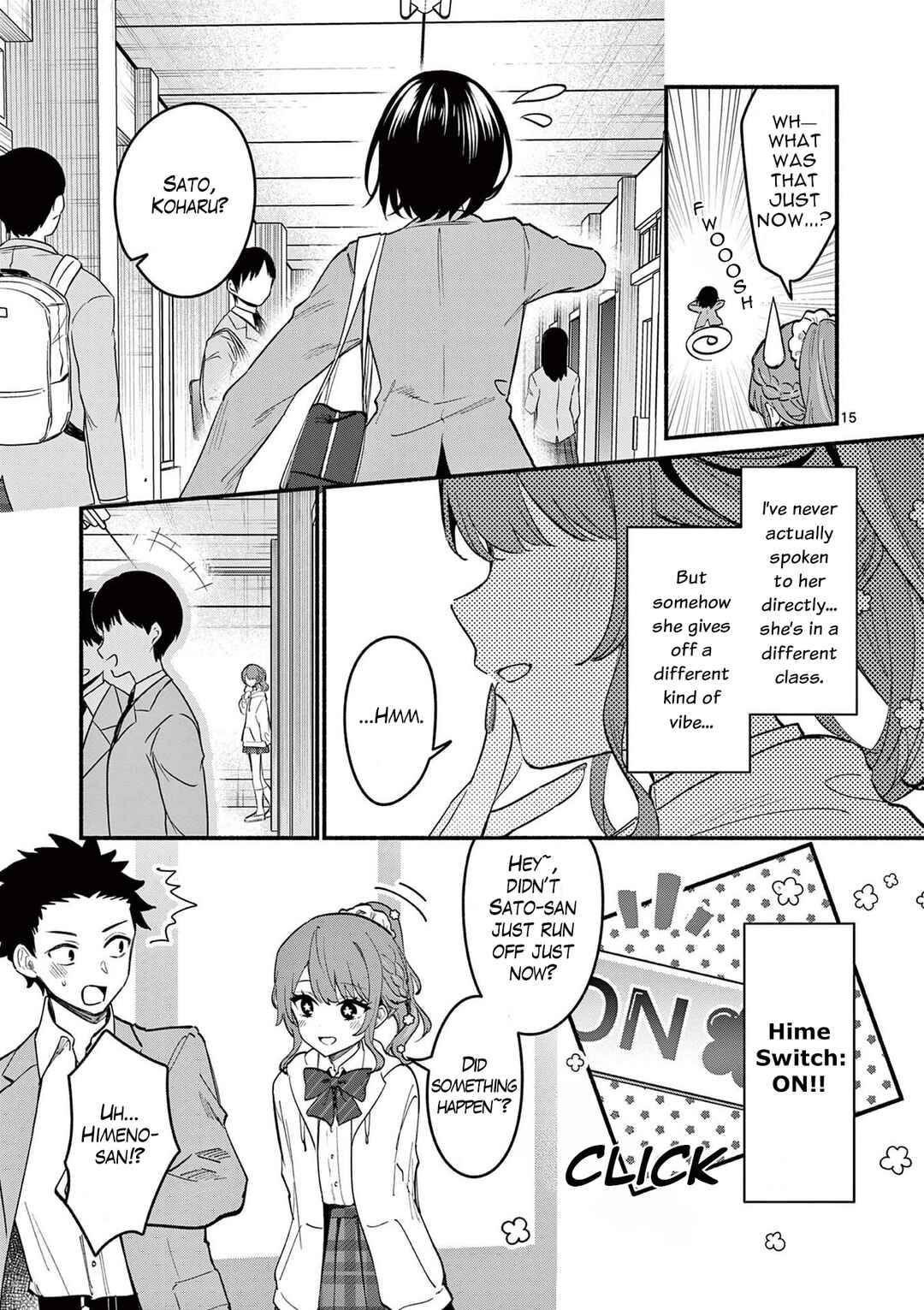 Shiotaiou no Sato-san ga Ore ni dake Amai Chapter 81 - Page 15