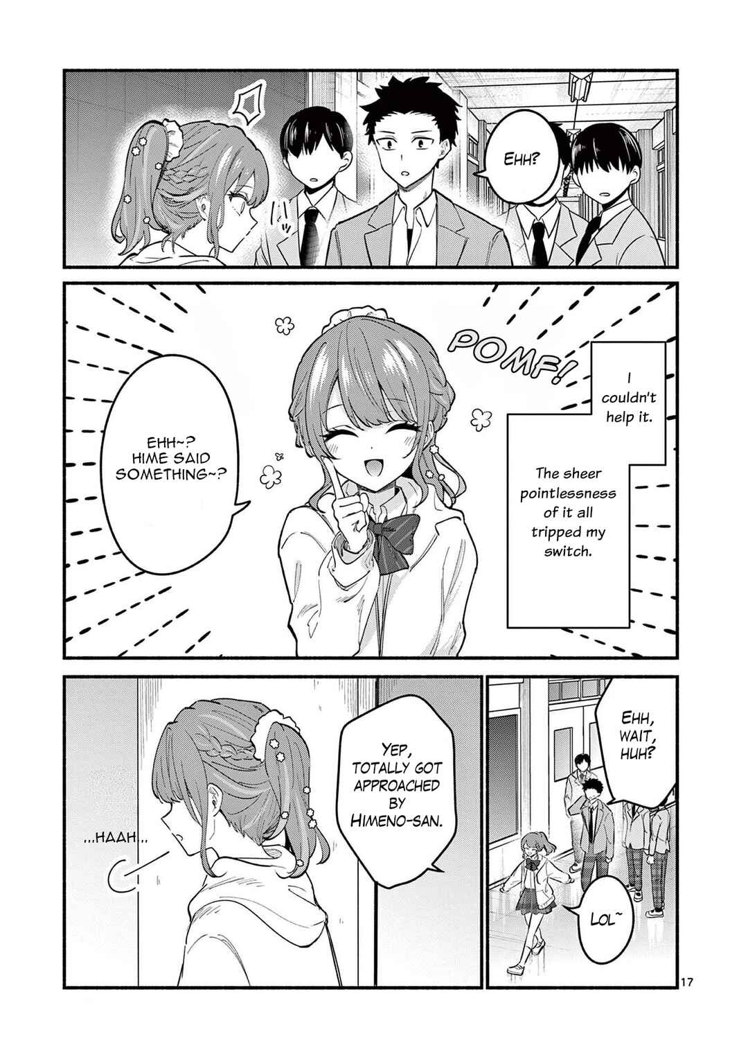 Shiotaiou no Sato-san ga Ore ni dake Amai Chapter 81 - Page 17