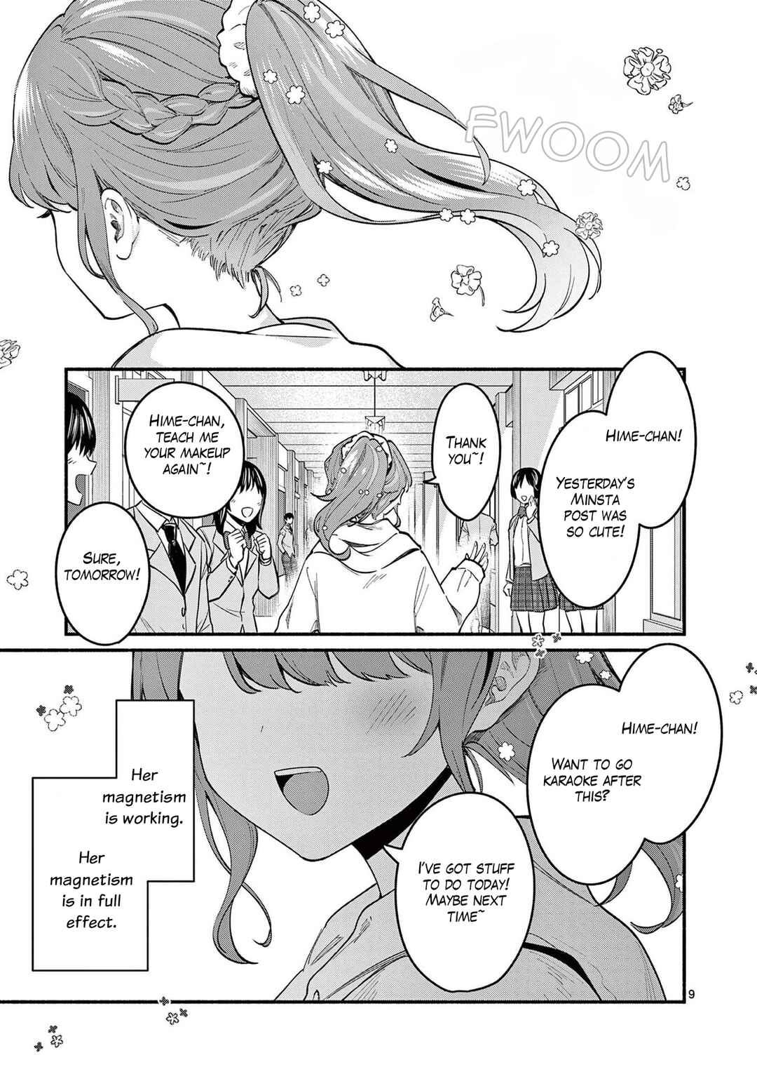 Shiotaiou no Sato-san ga Ore ni dake Amai Chapter 81 - Page 9