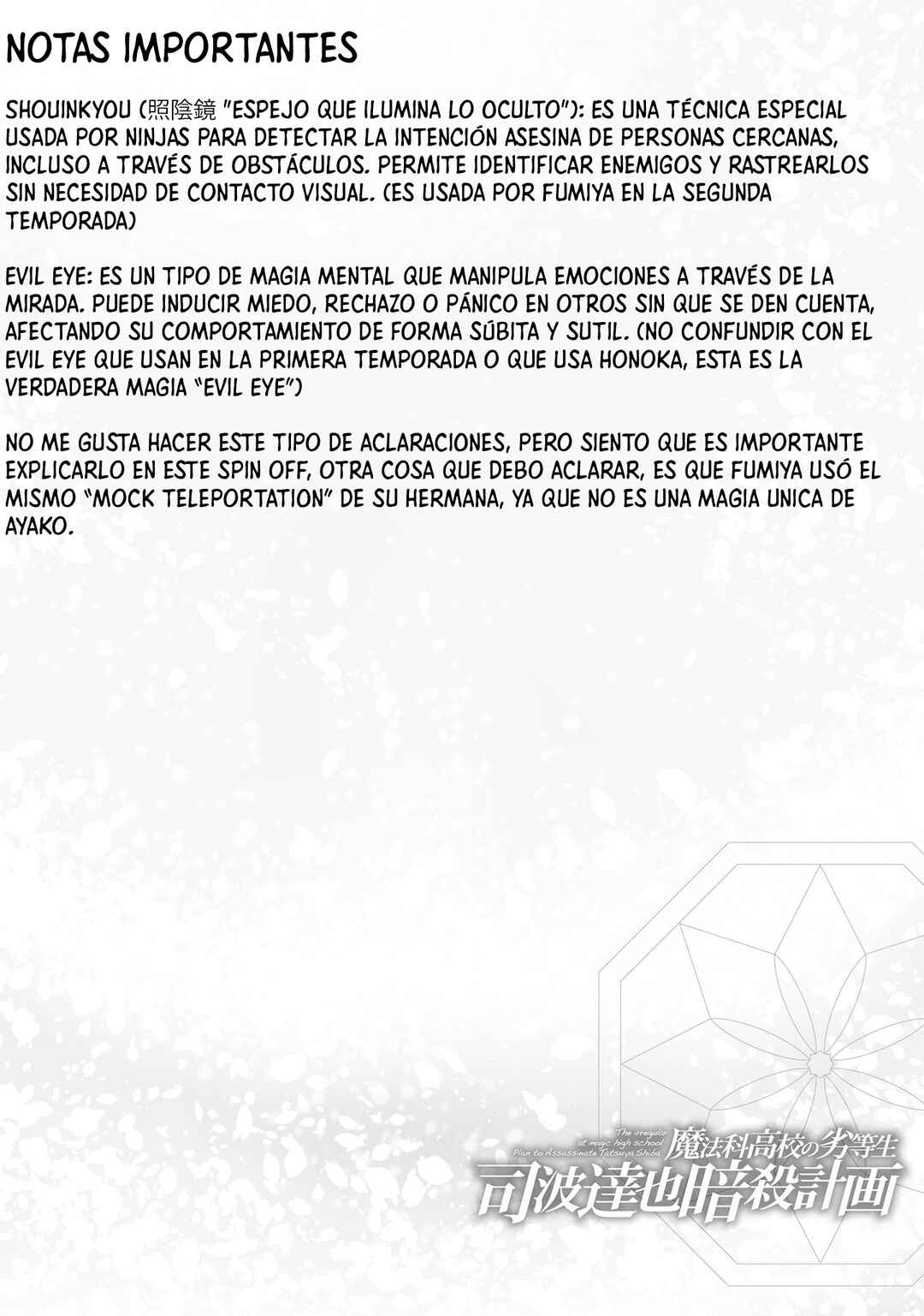 Mahouka Koukou no Rettousei - Shiba Tatsuya Ansatsu Keikaku Chapter 12 - Page 26