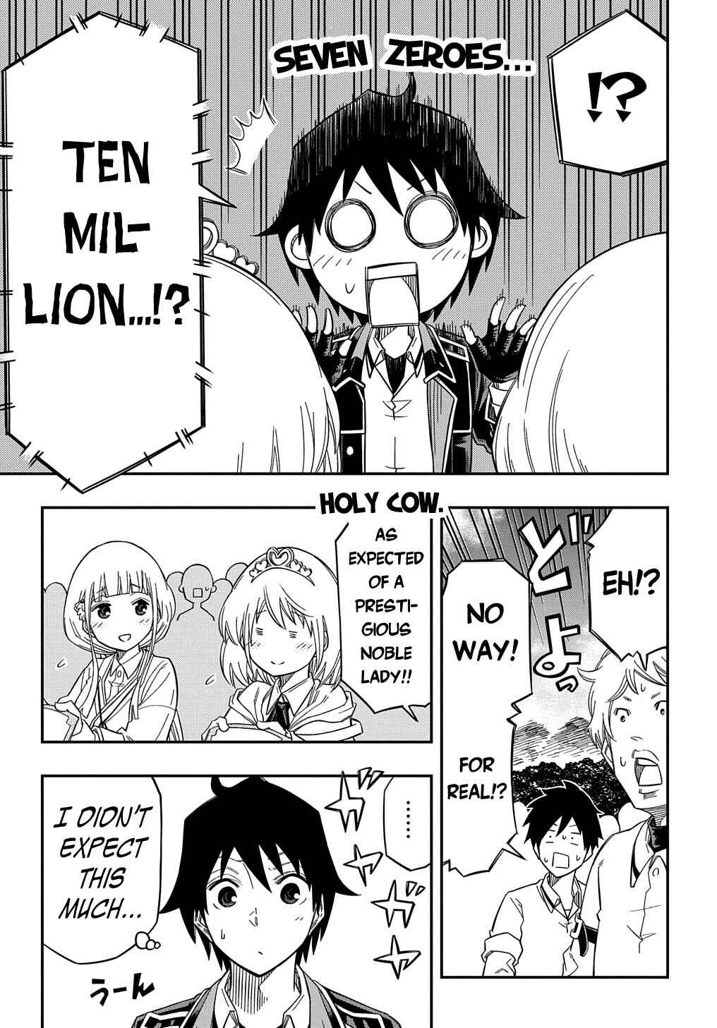Kiyoubinbou, Jou wo Tateru: Kaitaku Gakuen no Rettousei na no ni, Joukyuu-shoku no Skill to Mahou ga Subete Tsukaemasu Chapter 23 - Page 12