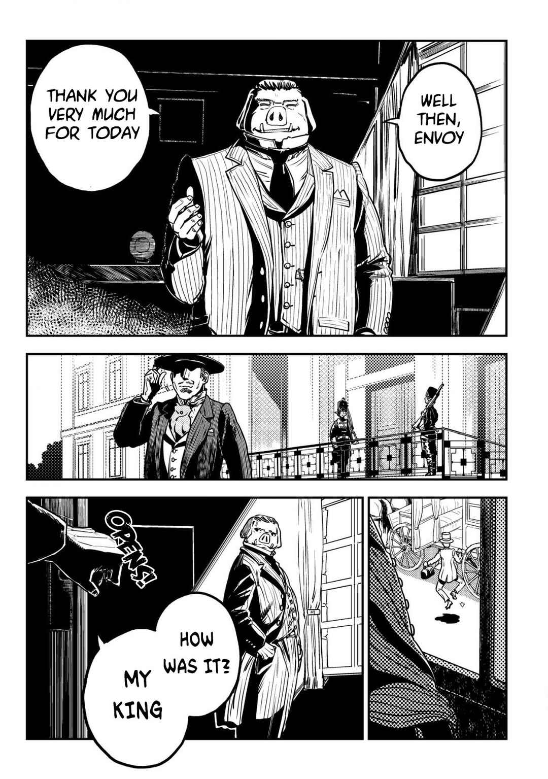 Orcsen Oukokushi ~Yaban na Orc no Kuni wa, Ikanishite Heiwa na Elf no Kuni wo Yakiharau ni Itatta ka~ Chapter 8 - Page 28