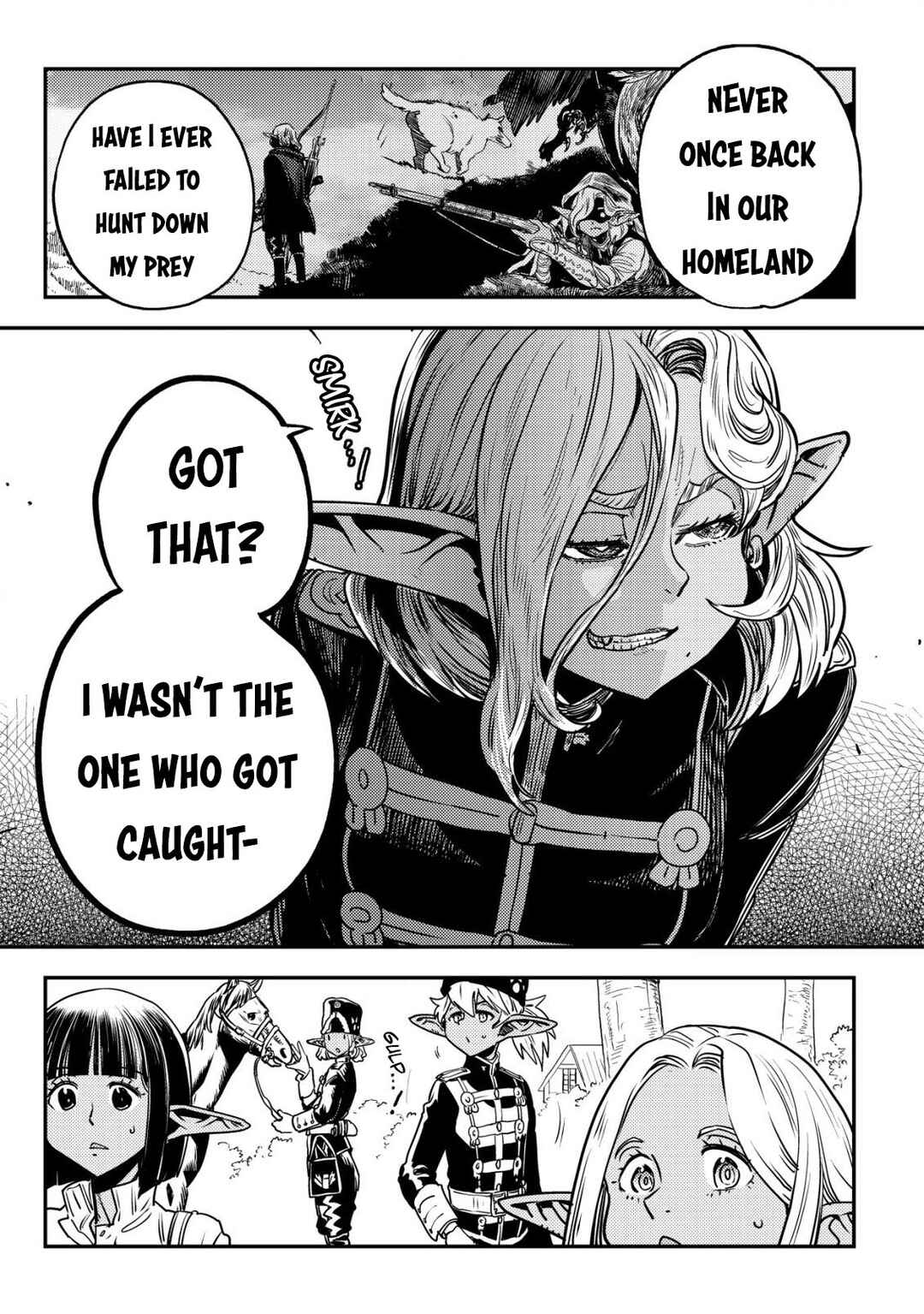 Orcsen Oukokushi ~Yaban na Orc no Kuni wa, Ikanishite Heiwa na Elf no Kuni wo Yakiharau ni Itatta ka~ Chapter 8 - Page 58