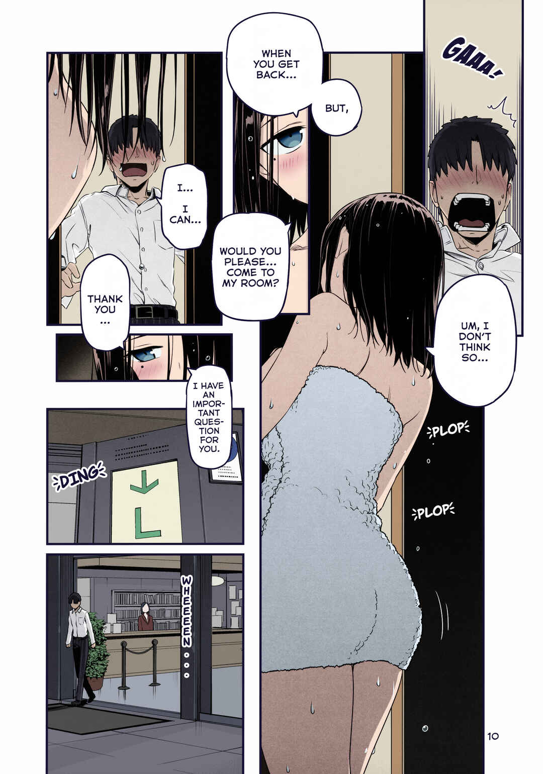 Getsuyoubi no Tawawa (Twitter Webcomic) (Fan Colored) Chapter 32 - Page 10