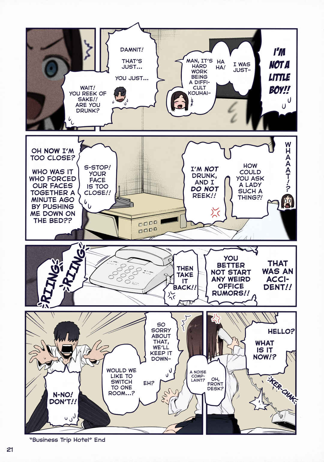 Getsuyoubi no Tawawa (Twitter Webcomic) (Fan Colored) Chapter 32 - Page 21