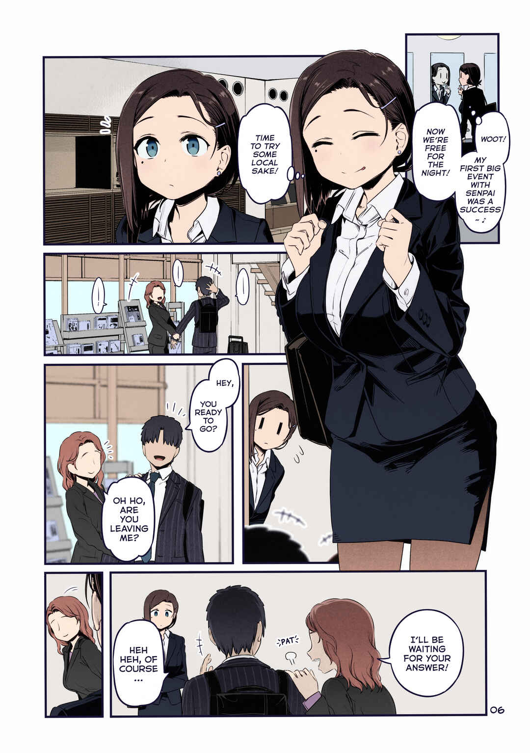 Getsuyoubi no Tawawa (Twitter Webcomic) (Fan Colored) Chapter 32 - Page 6