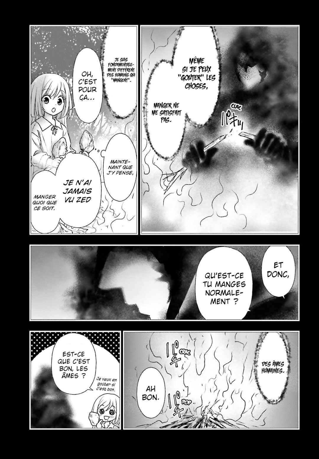 Shinigami ni Sodaterareta Shoujo wa Shikkoku no Tsurugi o Mune ni Idaku Chapter 20 - Page 8