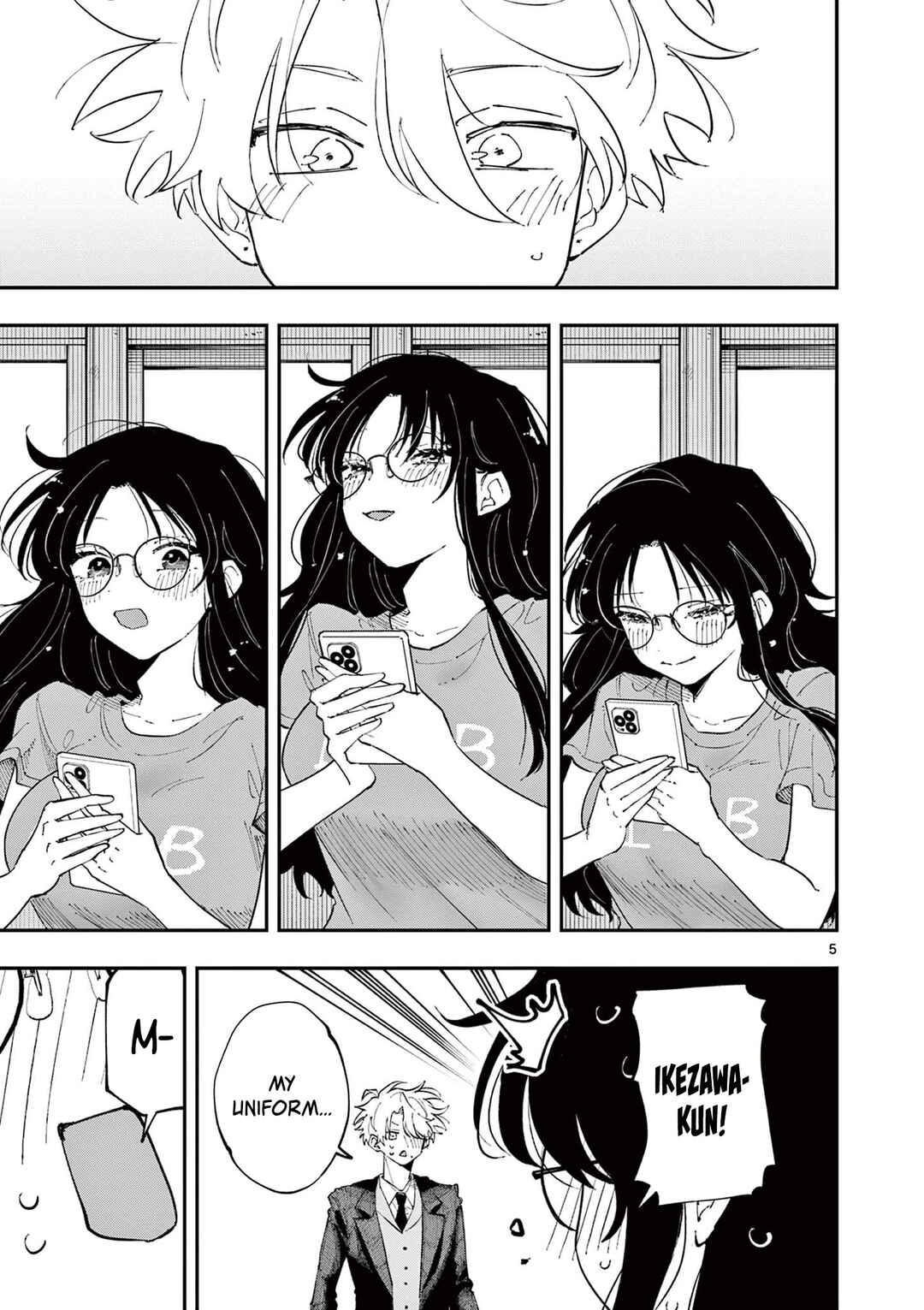 Tonari no Seki no Yatsu ga Souiu Me de Mitekuru Chapter 32 - Page 5