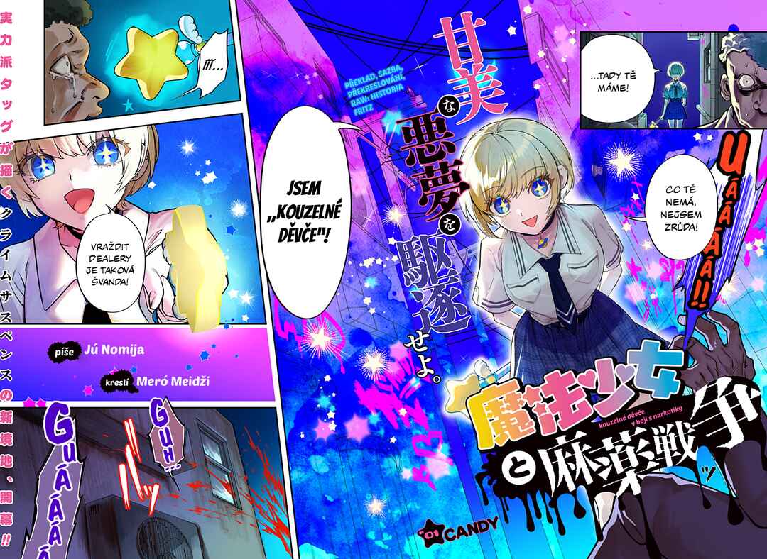 Mahou Shoujo to Mayaku Sensou Chapter 1 - Page 2