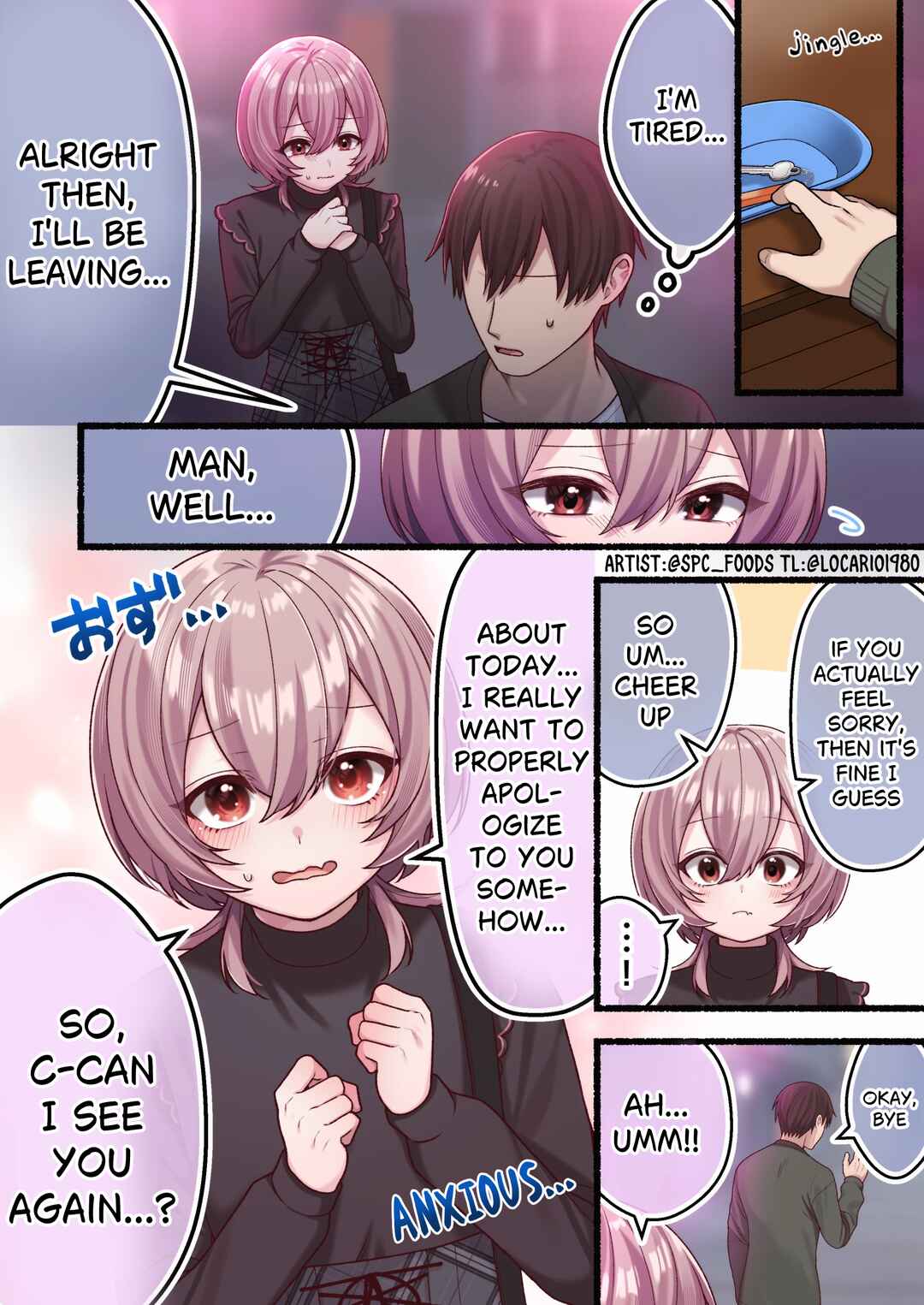 Omotteta Kanji ni Naranakatta Otoko no Ko Chapter 3 - Page 1