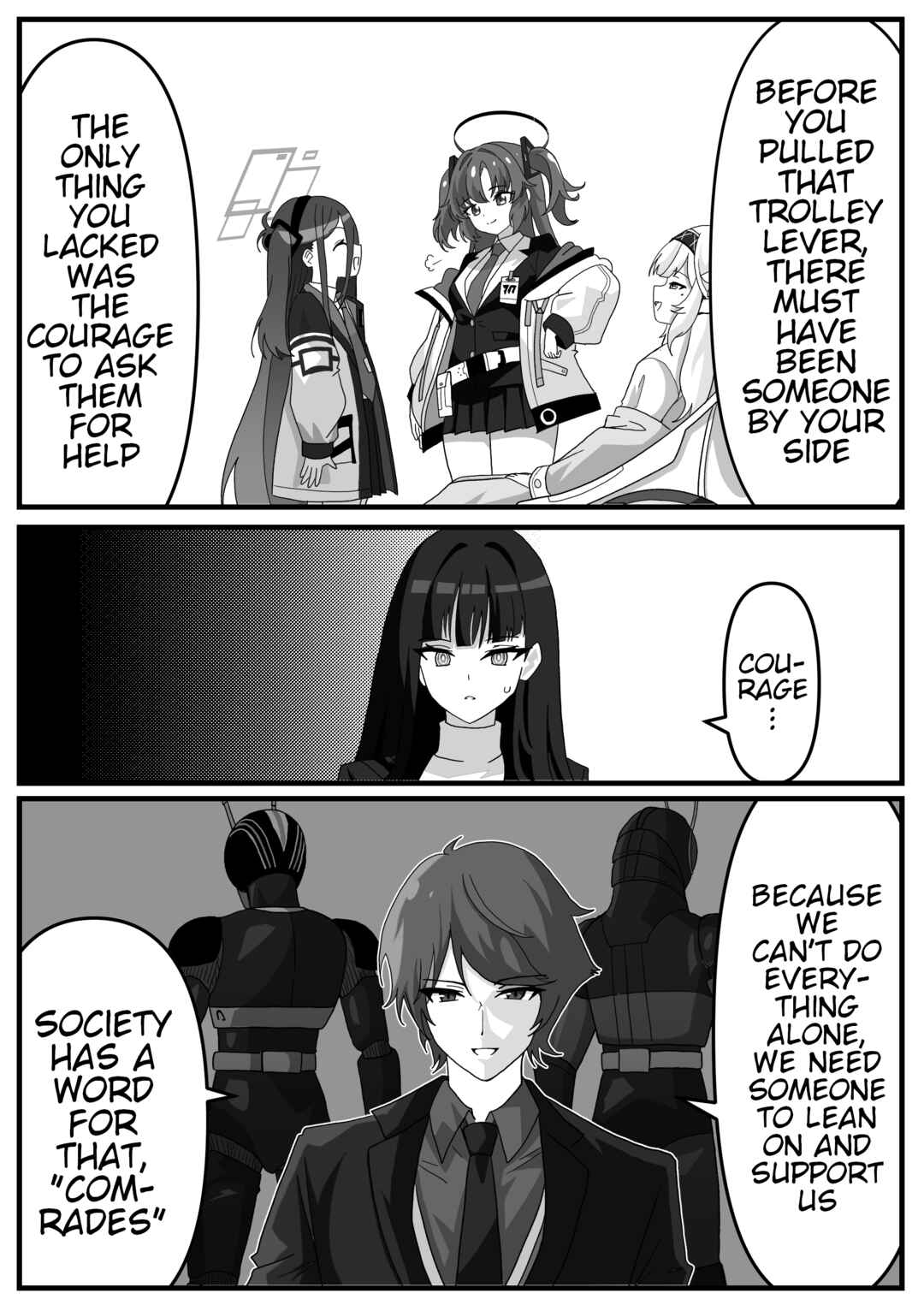 Blue Archive x Kamen Rider Decade - Schale no Kadoya Tsukasa-sensei Gainen (Doujinshi) Chapter 25 - Page 2
