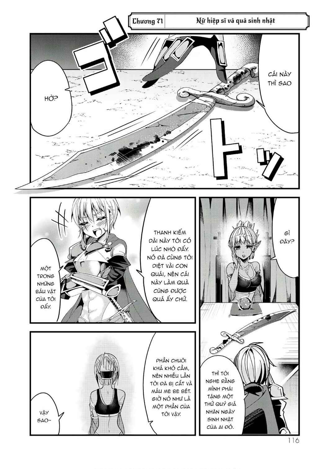 Ima made ichido mo Onna Atsukaisareta Koto ga nai Onnakishi o Onna Atsukai Suru Chapter 71 - Page 3