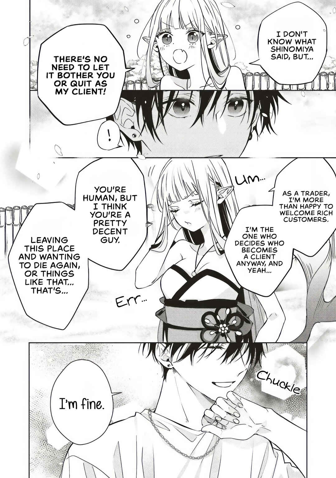 Akinai Ningyo to Soku no Hatsukoi Chapter 2.4 - Page 2