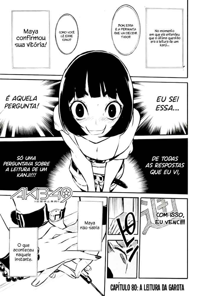 AKB49: Ren'ai Kinshi Jourei Chapter 80 - Page 2