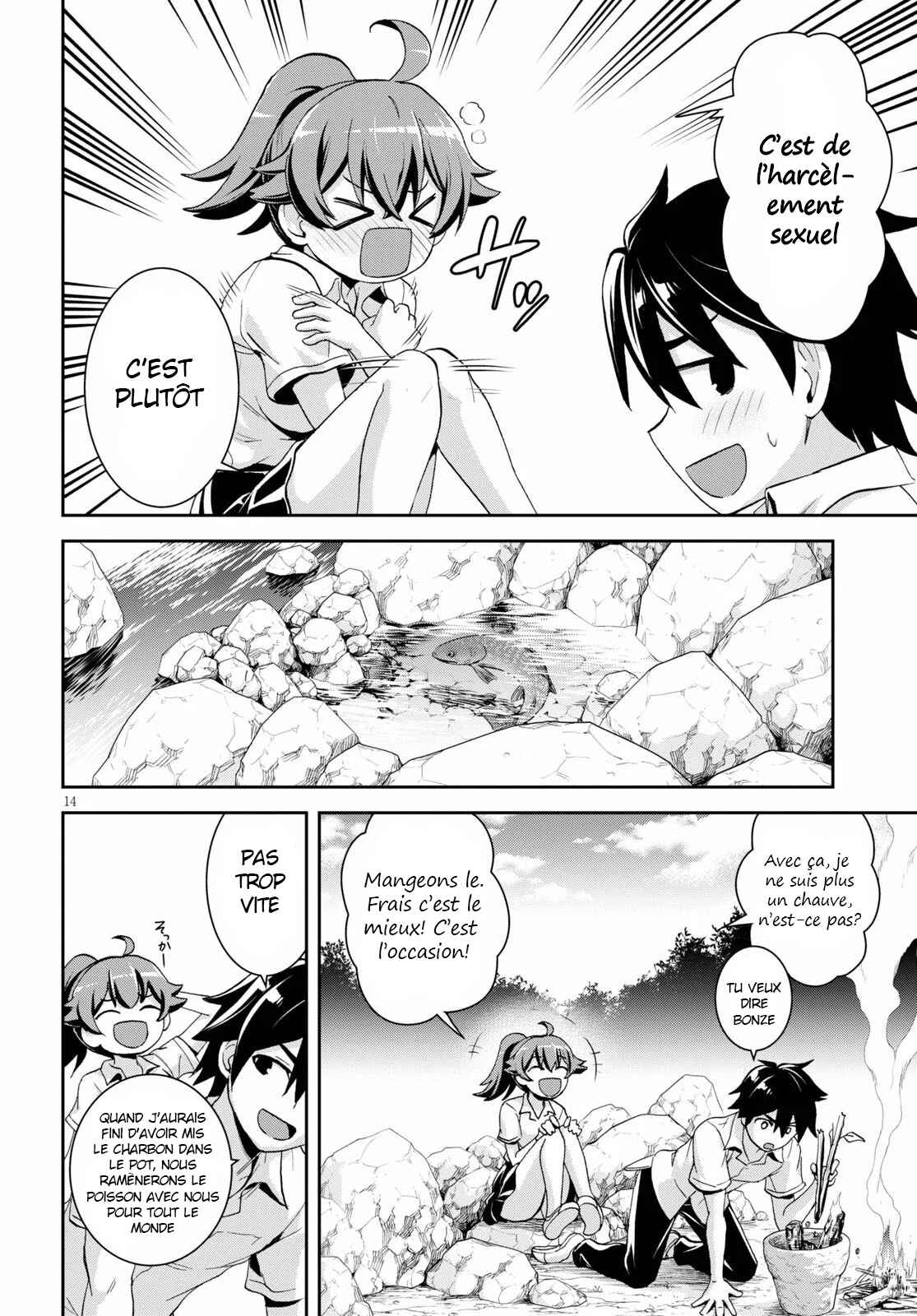 Isekai Yurutto Survival Seikatsu ~Gakkou no Minna to Isekai no Mujintou ni Tenishitakedo Ore Dake Rakushou desu~ Chapter 4 - Page 15