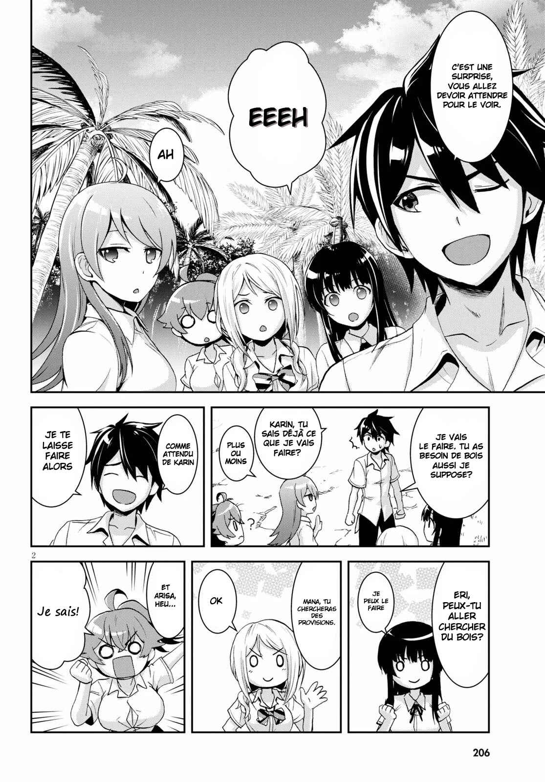 Isekai Yurutto Survival Seikatsu ~Gakkou no Minna to Isekai no Mujintou ni Tenishitakedo Ore Dake Rakushou desu~ Chapter 4 - Page 3