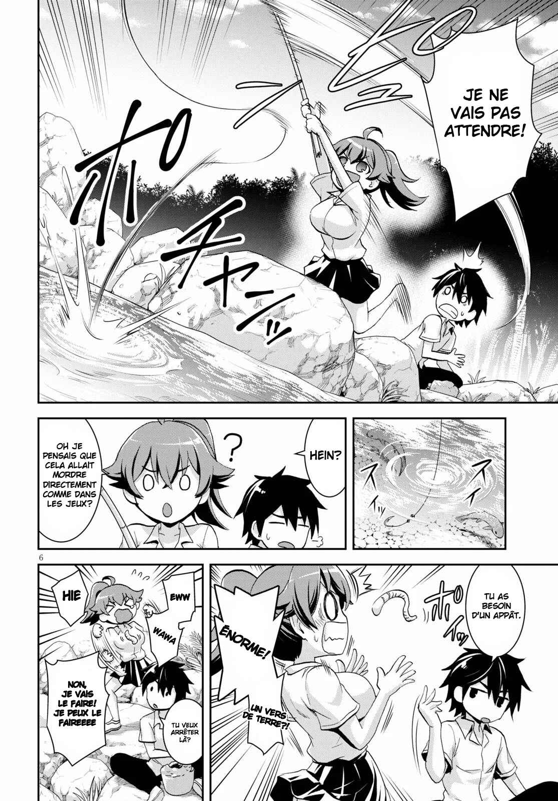 Isekai Yurutto Survival Seikatsu ~Gakkou no Minna to Isekai no Mujintou ni Tenishitakedo Ore Dake Rakushou desu~ Chapter 4 - Page 7