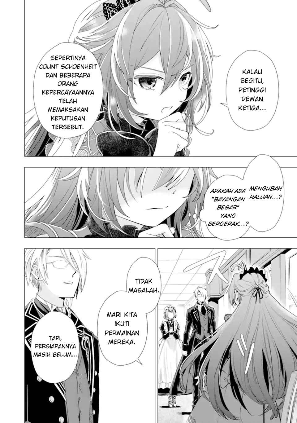 Kareinaru Akujo ni Naritai wa!: Aisare Tensei Shoujo wa, Tanoshii Nidome no Jinsei o Okurimasu Chapter 5 - Page 34