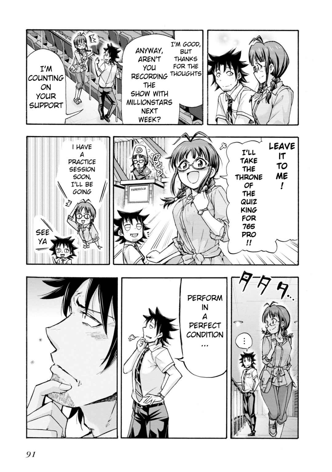 THE iDOLM@STER MILLION LIVE! Blooming Clover Chapter 28 - Page 37
