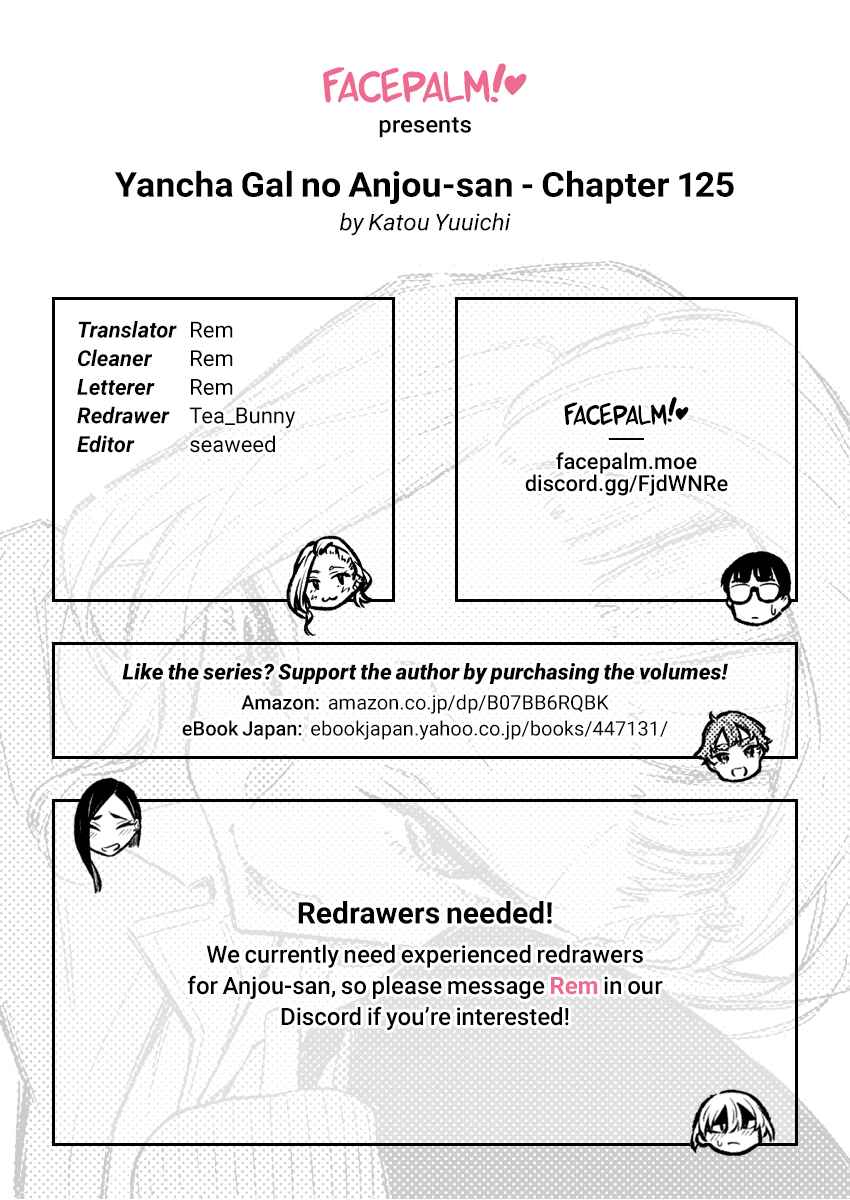 Yancha Gal no Anjou-san Chapter 128 - Page 14