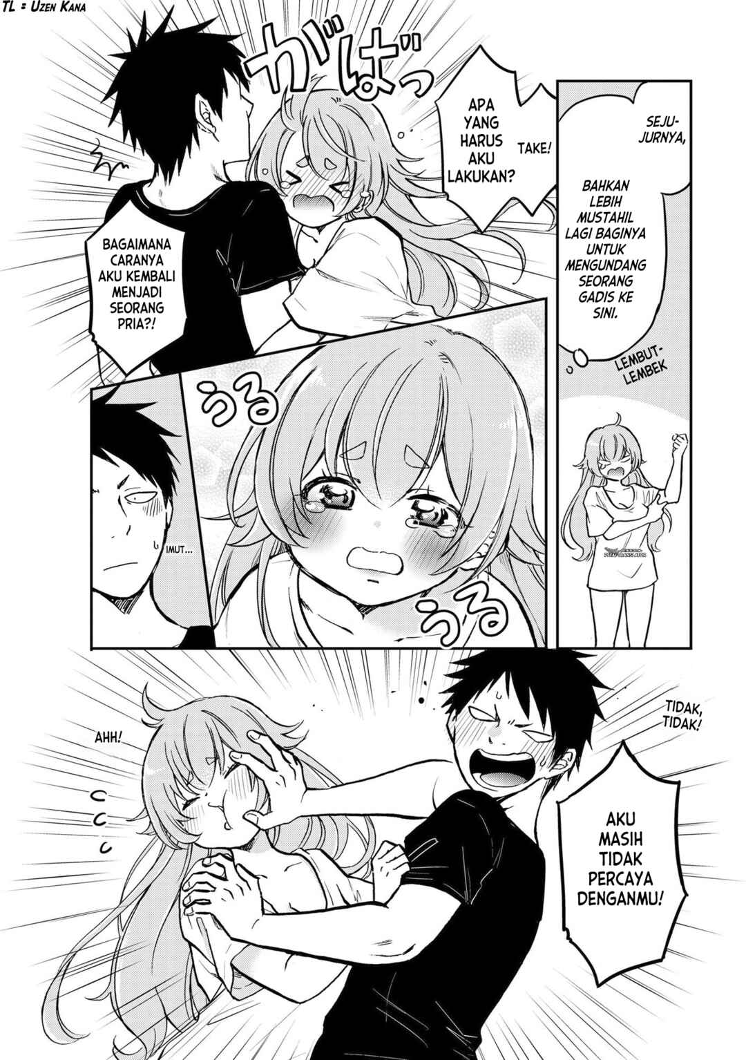 Umenosuke-kun wa Danshiryou no Onnanoko Chapter 1 - Page 6