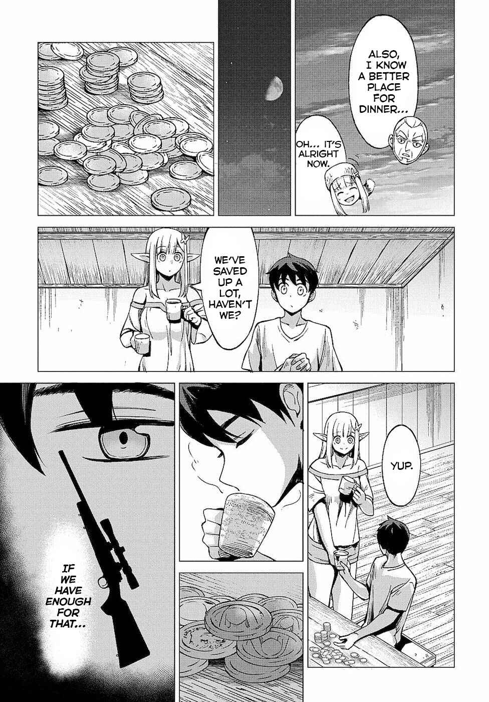 Hokkaidou no Gen'eki Hunter ga Isekai ni Hourikomarete Mita ~Elf Yome to Meguru Isekai Shuryou Life~ Chapter 6 - Page 38